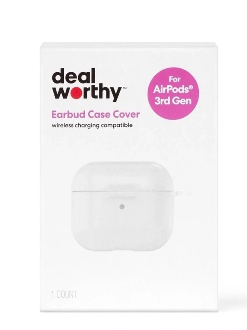 3/$15* Earbud Case Cover for AirPods 3rd Gen - Translucent Clear NIB